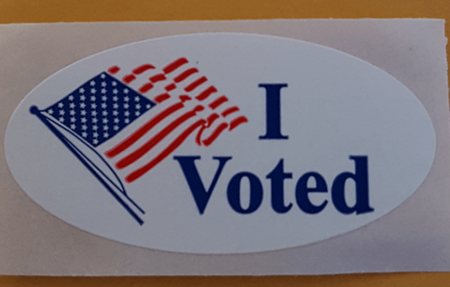 I Voted Sticker